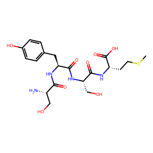 Structure chimique de ACTH (1-4)