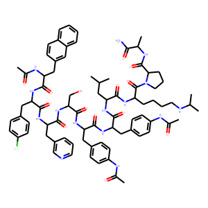 Structure chimique de acyline