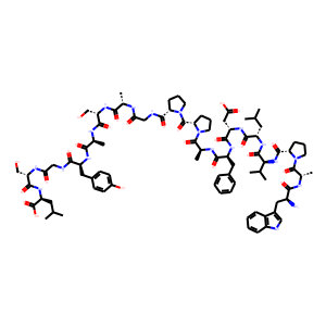 Structure chimique de Adegramotide