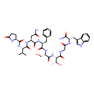 Structure chimique de Adipokinetic Hormone G