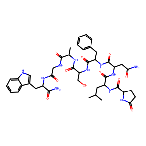 Structure chimique de Adipokinetic Hormone II