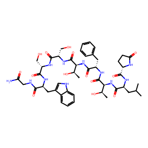 Structure chimique de Adipokinetic Hormone