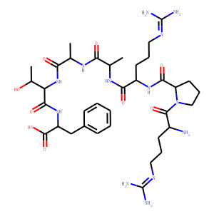Structure chimique de Akt/SKG Substrate Peptide