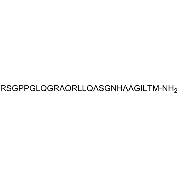 Structure chimique de [Ala11,D-Leu15]-Orexin B(human)