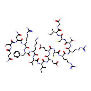 Structure chimique de alpha-Dendrotoxin