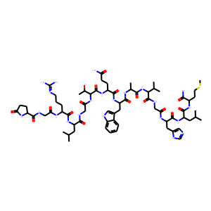 Structure chimique de Alytesin