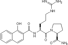 Structure chimique de APC 366