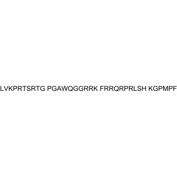 Structure chimique de Apelin-36(rat, mouse)