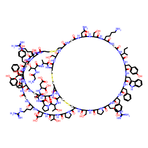 Structure chimique de APETx2