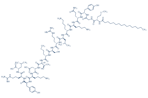 Structure chimique de ATI-2341