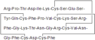 Structure chimique de BeKm 1