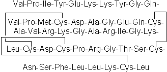 Structure chimique de CART (55-102) (human)
