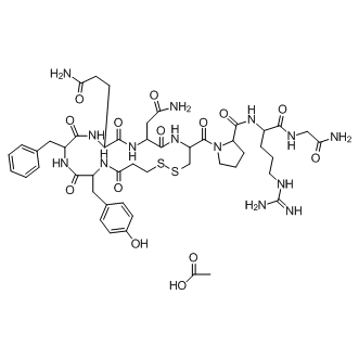 Structure chimique de Desmopressin Acetate
