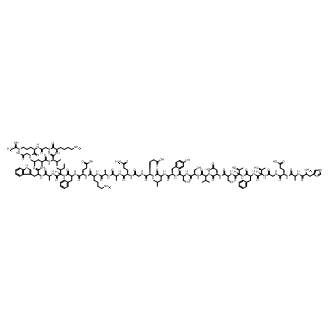 Structure chimique de GLP-1(7-37)