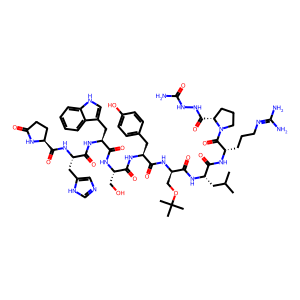 Structure chimique de Goserelin acetate