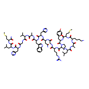 Structure chimique de GRP (porcine)