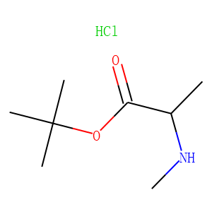 Structure chimique de H-Aib-OtBu.HCl