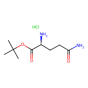 Structure chimique de H-Gln-OtBu.HCl