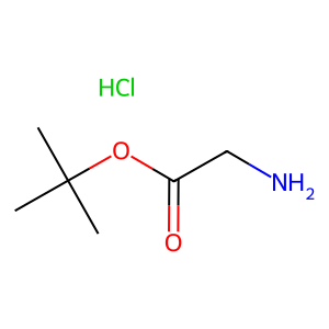 Structure chimique de H-Gly-OtBu.HCl
