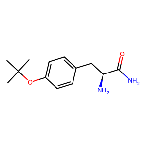 Structure chimique de H-Tyr(tBu)-NH2