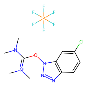 Structure chimique de HCTU