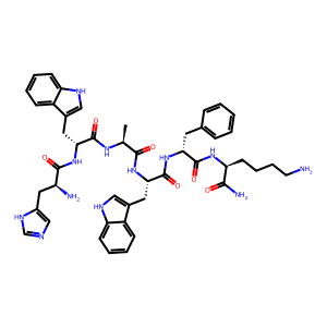 Structure chimique de Hexapeptide-2