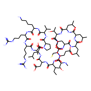 Structure chimique de HNGF6A