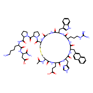 Structure chimique de HS 014