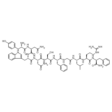 Structure chimique de Kisspeptin 10 (human)