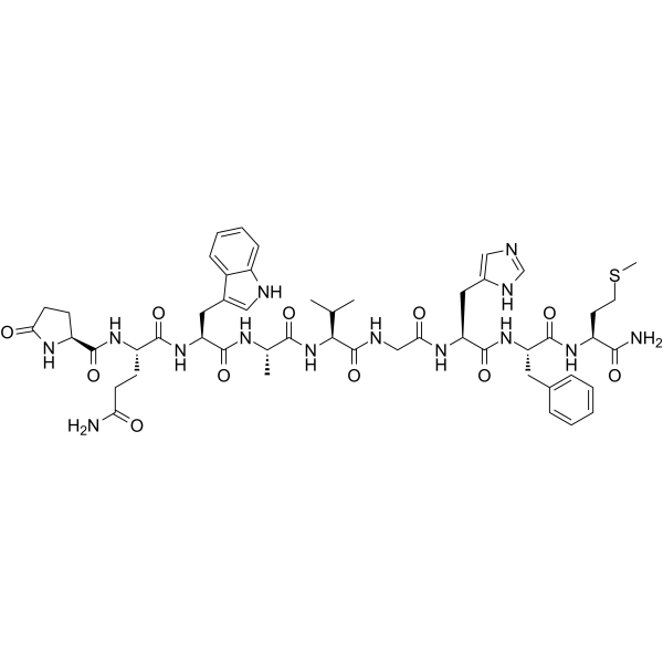 Structure chimique de Litorin
