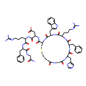 Structure chimique de MSG 606