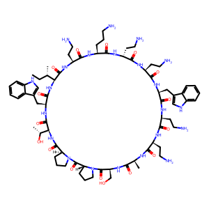 Structure chimique de Murepavadin