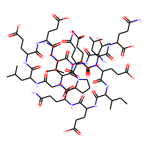 Structure chimique de Nocistatin (bovine)