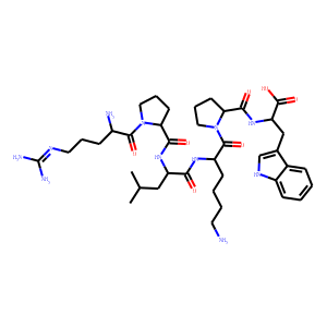 Structure chimique de Novokinin