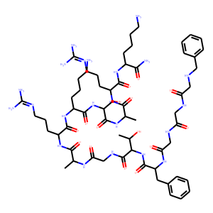 Structure chimique de [Nphe1]Nociceptin(1-13)NH2