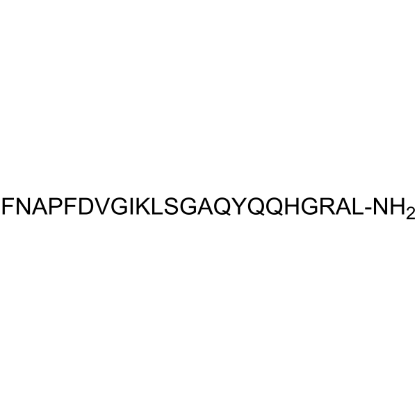 Structure chimique de Obestatin(rat)