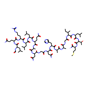 Structure chimique de Orexin B (mouse)