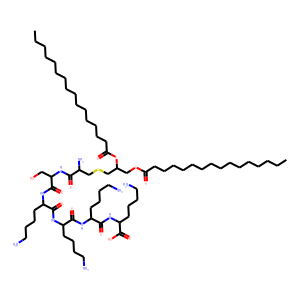 Structure chimique de Pam2CSK4