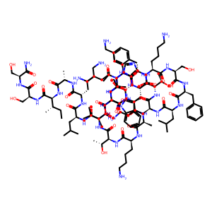Structure chimique de peceleganan