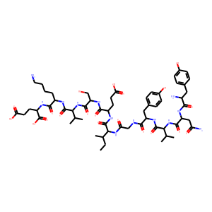 Structure chimique de pep2-SVKE