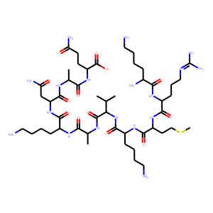 Structure chimique de pep2m