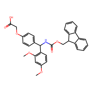 Structure chimique de Rink-Amide-Linker /Knorr-Linker