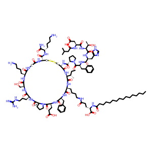 Structure chimique de Rusfertide