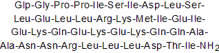 Structure chimique de Sauvagine
