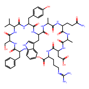 Structure chimique de Scrambled 10Panx
