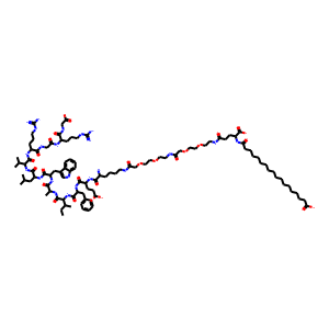Structure chimique de Semaglutide