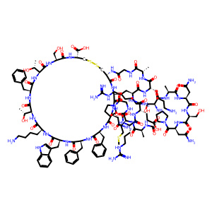 Structure chimique de Somatostatin 1-28