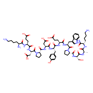 Structure chimique de Syk Kinase Peptide Substrate