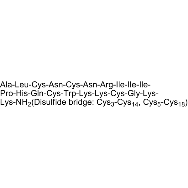 Structure chimique de Tertiapin-Q