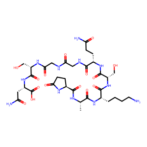 Structure chimique de Thymalin
